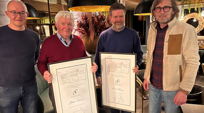 Huldiging Johan en Frank